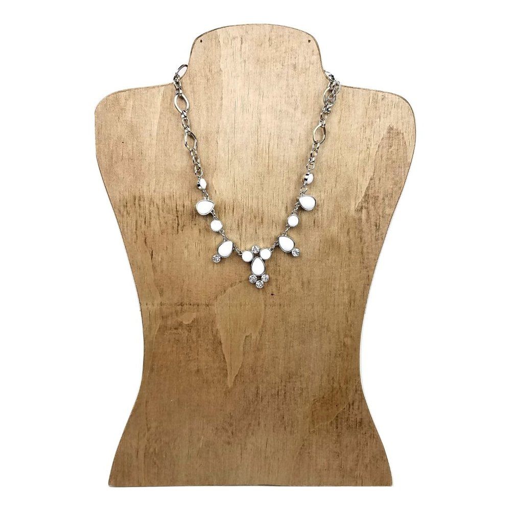 Charming Charlie's 'White Party' Silver Necklace